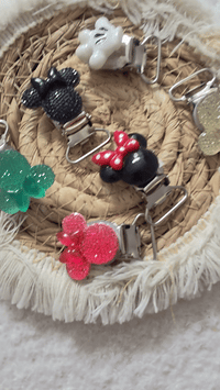 Clips Pince Disney Diamant attache tétine
