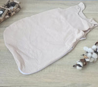 Gigoteuse bébé été legere fluide 0 à 6 mois gaz de coton personnalisé TOG 0