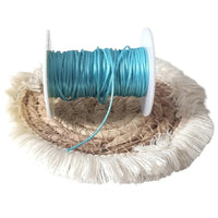 fil et codon pour attache tétine de couleur bleu