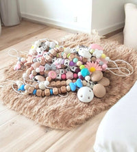 Attaches tétines personnalisés en bois ou silicones