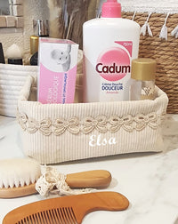 Panières rangement couche - accessoire lot de 2