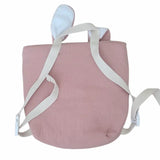 Sac à dos maternelle Personnalisé gaz de conton vieux rose