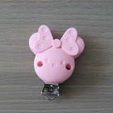Clip en Silicone Minnie 55 mm - Accessoire pour Attache-Tétine