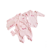 ensemble pour bébé naissance personnalisé