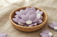 Perle fleur petal Orchidee silicone