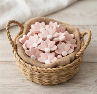 Perle fleur petal Orchidee silicone