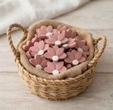 Perle fleur petal Orchidee silicone