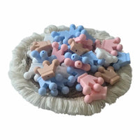 perle couronne silicone pour attache tétine 