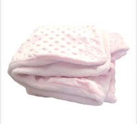 Couverture Plaid naissance Personnalisée en gaz de coton et polaire
