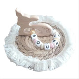 anneau de dentition bois et silicone personnalise