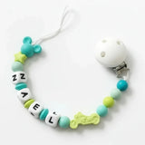 attache tétine en silicone alimentaire pour garçon motfi moto