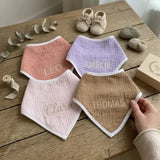 lot de bavoir bandana bébé