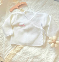 brassière en laine pour bébé 