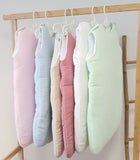 Gigoteuse Gaze de Coton Blanche 0-6 Mois : L'Élégance de la Pureté et du Cocon Sécurisé 🤍