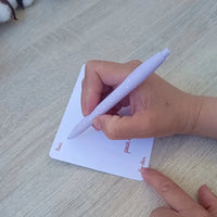 carte cadeau maitresse personnalisé avec le prénom de votre enfant 