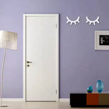 cils en bois de couleur blanc 