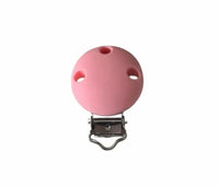 clips pince pour attache tetine rose 