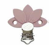 clip pince pétale orchidée marron rosé nude fournisseur attache tetine 