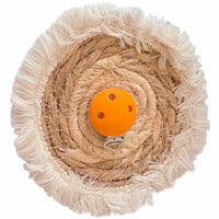 clips en silicone de couleur orange pour création attache tétine et doudou