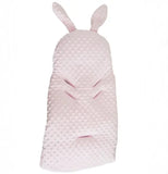 Gigoteuse d'Emmaillotage 2-en-1 Rose en Minky : Le Cocon Hivernal Personnalisé