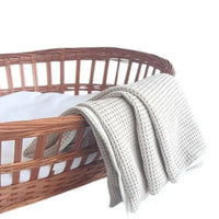 Couverture bébé Personnalisée gauffré nid d'abeille
