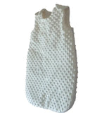 gigoteuse bébé fille en tissu minky personnalisé pour bébé fille 6 mois 