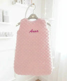 Gigoteuse Minky Rose Pâle Classique (0-6 Mois)