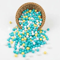 mélange de perle silicone ronde 