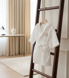 Peignoir naissance Personnalisé en Nid d'Abeille