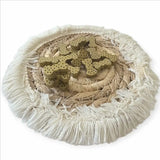 perle en bois or noeud papillon