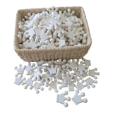 perle couronne silicone blanche 