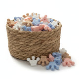 perle en silicone en forme couronne pour confectionner attache tétine 