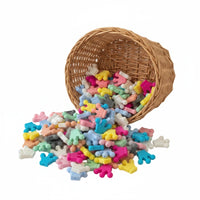 perle couronne silicone couleur 30mm