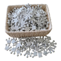 perle couronne silicone marbré