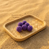 perle crochet violet 16 mm fournisseur perle attache tetine