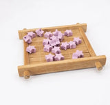 perle étoile 15mm lilas fournisseur perle attache tetine 