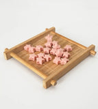 perle étoile 15mm silicone rose poudré fournisseur perle silicone attache tetine 