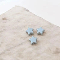 perle étoile en silicone de 12 mm