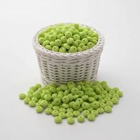 ne perle silicone séparation lentille plate 12 mm Anis pour vos créations