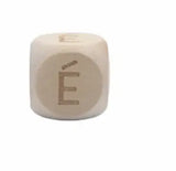perle lettre alphabet bois é avec accent