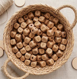 perle lettre alphabet en bois avec accent et tréma pour confection attache tetine 