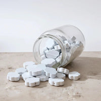 Perle en bois naturel en forme de nuage 20 mm pour la fabrication de bijoux de dentition et accessoires DIY bébé.