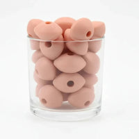 perle en silicone de séparation plate pour création attache tetine 