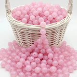perle ronde 12mm silicone rose paillette pour fournisseur attache tétine