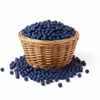 perle en silicne de couleur bleu nuit en 12 mm pour création attache tetine diy