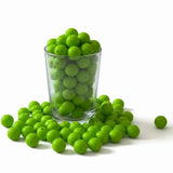 Dynamisez vos bijoux de dentition avec cette perle en silicone 12 mm vert pomme foncé