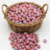 perle ronde siicone 15mm fushia orange turquoise fournisseur attache tetine