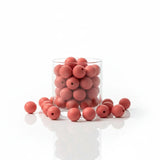 perle ronde en silicone en terre cuite 12 mm pour création attache tetine DIY