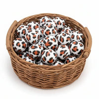 perle ronde tigre orange fournisseur attache tetine 