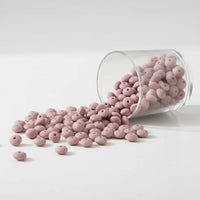 perle de séparation en silicone de couleur marron rosé nude 